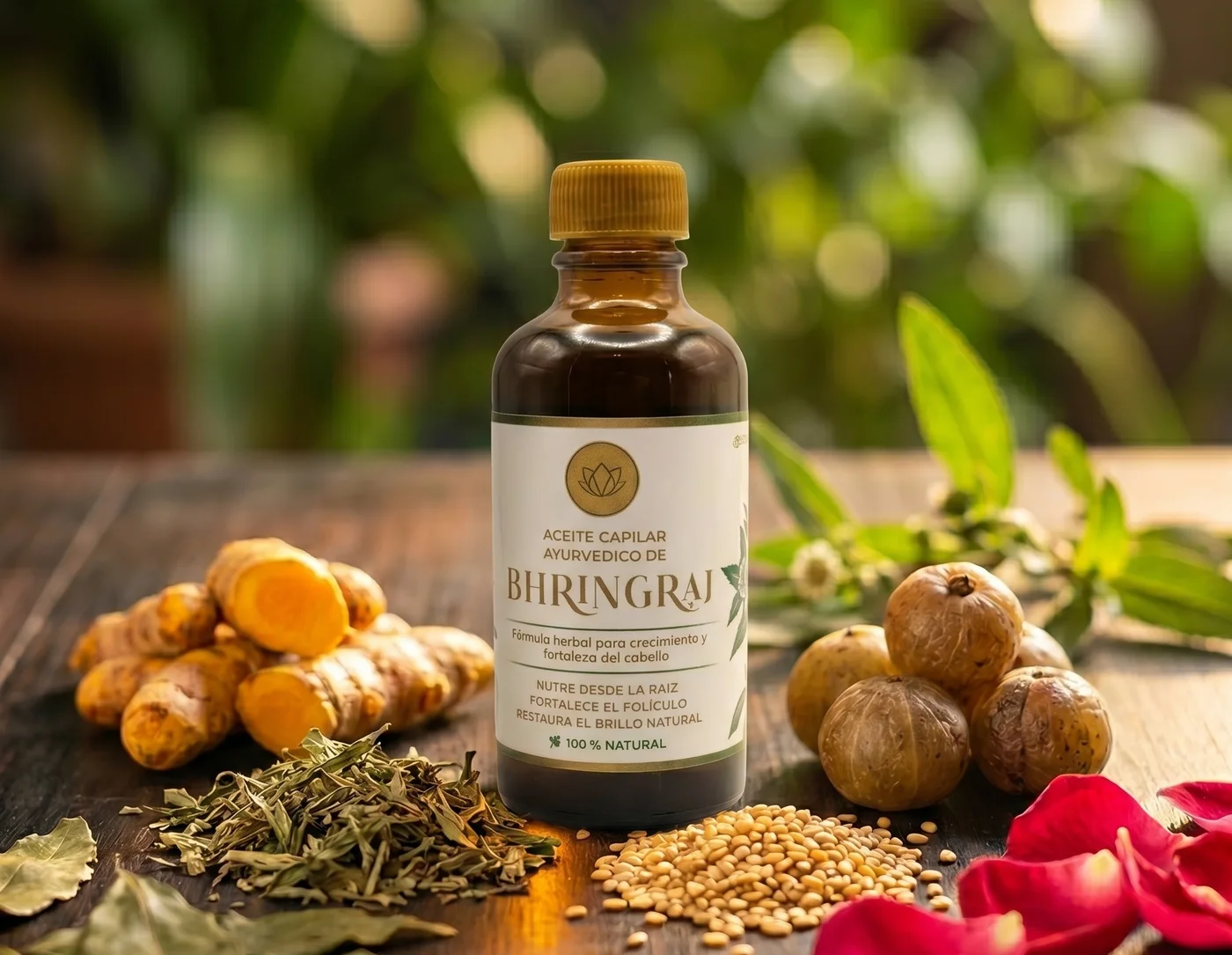 Aceite Capilar Ayurvédico Bhringraj